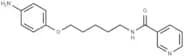 Nicotinamide, N-(5-(p-aminophenoxy)pentyl)-
