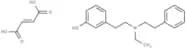 Phenol, m-(2-(N-ethylphenethylamino)ethyl)-, fumarate (1:1)