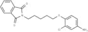 Phthalimide, N-(5-(4-amino-2-chlorophenoxy)pentyl)-