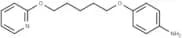 Pyridine, 2-(5-(p-aminophenoxy)pentyloxy)-