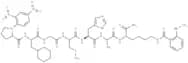 Dnp-P-Cha-G-Cys(Me)-HA-K(Nma)-NH2