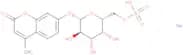 4-Methylumbelliferyl β-D-Galactopyranoside-6-sulfate (sodium salt)