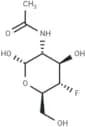 2-Acetamido-2,4-dideoxy-4-fluoro-α-D-glucopyranose