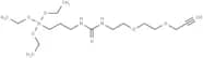 Propargyl-PEG2-urea-C3-triethoxysilane