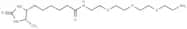Amine-PEG3-Desthiobiotin