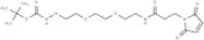 Mal-amide-PEG2-oxyamine-Boc