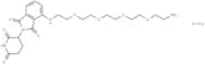 Pomalidomide-PEG4-C2-NH2 hydrochloride