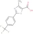 4-methyl-2-(4-(trifluoromethyl)phenyl)thiazole-5-carboxylic acid