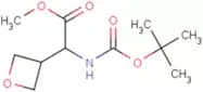 Methyl 2-(Boc-aMino)-2-(oxetan-3-yl)acetate