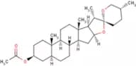 SMILAGENIN ACETATE