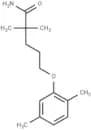 2,2-Dimethyl-5-(2,5-xylyloxy)valeramide