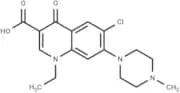 6-chloro-1-ethyl-7-(4-methylpiperazin-1-yl)-4-oxo-1,4-dihydroquinoline-3-carboxylic acid