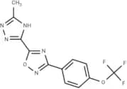 5-(5-methyl-1H-1,2,4-triazol-3-yl)-3-[4-(trifluoromethoxy)phenyl]-1,2,4-oxadiazole