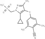 Benzonitrile, 4-[[5-cyclopropyl-3-methyl-1-[(methylsulfonyl)methyl]-1H-pyrazol-4-yl]oxy]-2,6-dimet…