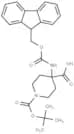 4-(9H-fluoren-9-ylmethoxycarbonylamino)-piperidine-1,4-dicarboxylic acid mono-tert-butyl ester