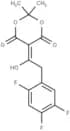 5-(1-Hydroxy-2-(2,4,5-trifluorophenyl)ethylidene)-2,2-dimethyl-1,3-dioxane-4,6-dione