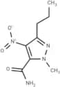 1-Methyl-4-nitro-3-propyl-(1H)-pyrazole-5-carboxamide