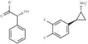 (1R,2S)-2-(3,4-Difluorophenyl)cyclopropanamine (R)-2-hydroxy-2-phenylacetate