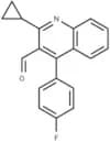 2-Cyclopropyl-4-(4-fluorophenyl)quinoline-3-carbaldehyde