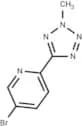 5-Bromo-2-(2-methyl-2H-tetrazol-5-yl)pyridine