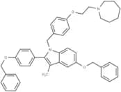 1-(4-(2-(Azepan-1-yl)ethoxy)benzyl)-5-(benzyloxy)-2-(4-(benzyloxy)phenyl)-3-methyl-1H-indole