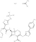 Ceftaroline fosamil (hydrate)(acetate)