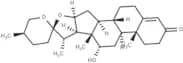 (25R)-12α-Hydroxyspirost-4-en-3-one