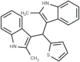 1H-Indole, 3,3'-(2-thienylmethylene)bis[2-methyl-