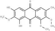 6,8-Dihydroxy-1,2,7-trimethoxy-3-methylanthraquinone