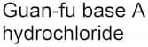Guan-fu base A hydrochloride(1394-48-5 free base)