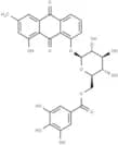 Chrysophanol 8-O-β-D-(6'-O-galloyl)glucopyranoside