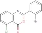 2-(2-bromophenyl)-5-chloro-4H-3,1-benzoxazin-4-one