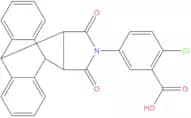 2-chloro-5-(16,18-dioxo-17-azapentacyclo[6.6.5.0~2,7~.0~9,14~.0~15,19~]nonadeca-2,4,6,9,11,13-hexa…