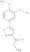 methyl 5-(3,4-dimethoxyphenyl)isoxazole-3-carboxylate
