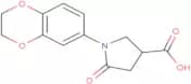 1-(2,3-DIHYDRO-BENZO[1,4]DIOXIN-6-YL)-5-OXO-PYRROLIDINE-3-CARBOXYLIC ACID
