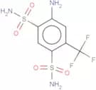 4-Amino-6-(trifluoromethyl)benzene-1,3-disulfonamide