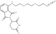 Pomalidomide 4'-PEG2-azide 