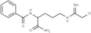 N-[1-(Aminocarbonyl)-4-[(2-chloro-1-iminoethyl)amino]butyl]benzamide