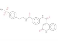 4-QUinolinecarboxamide, N-[3-[[[2-[4-(aminosulfonyl)phenyl]ethyl]amino]carbonyl]phenyl]-1,2-dihydr…