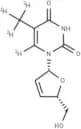 Stavudine-α,α,α,6-d4