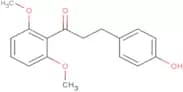1-(2,6-dimethoxyphenyl)-3-(4-hydroxyphenyl)propan-1-one