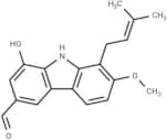 1-Prenyl-2-methoxy-6-formyl-8-hydroxy-9H-carbazole