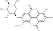 3-O-Methylellagic acid 4-O-rhamnoside