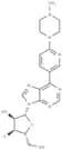 9-(3-Deoxy-3-fluoro-β-D-ribofuranosyl)-6-[6-(4-methylpiperazinyl)  pyridin-3-yl]purine