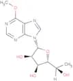 6-Methoxy-9-(β-D-5(R)-methylribofuranosyl)-9H-purine