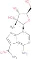 4-Amino-1-(2-b-C-methyl-b-D-ribofuranosyl)-7H-pyrrolo[2.3-d]pyrimidine-5-carboxamide