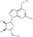 6-Amino-4-methoxy-1-(b-D-ribofuranosyl)-1H-pyrazolo[3,4-d]pyrimidine