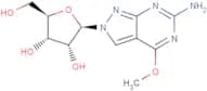 6-Amino-4-methoxy-2-(b-D-ribofuranosyl)-2H-pyrazolo[3,4-d]pyrimidine