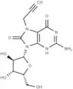 7-Propargyl-7,8-dihydro-8-oxo-9-(β-D-xylofuranosyl)guanine