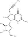 7-(Butyn-2-yl)-7,8-dihydro-8-oxo-9-(β-D-xylofuranosyl)guanine